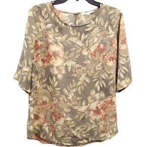 Violet & Claire Floral Print  Blouse